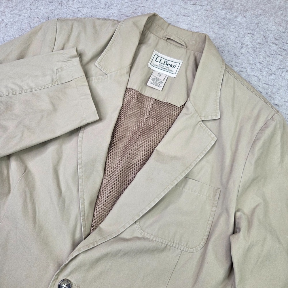 L.L. Bean Canvas Barn Coat Field Chore Jacket Men's Size 42 Reg 0 DSY1 Padded